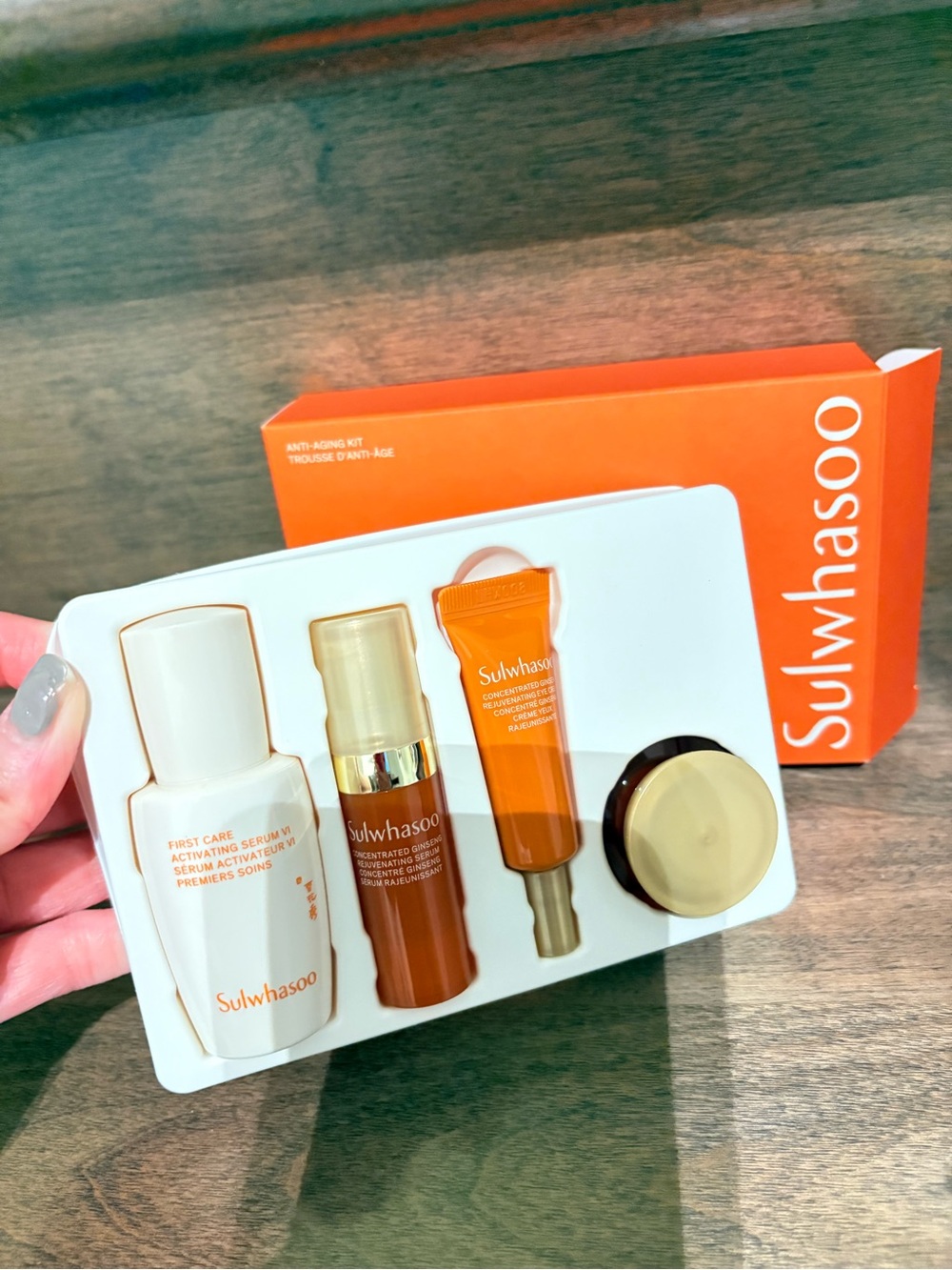 Sulwhasoo Anti-Aging 4-Piece First Care Ginseng Rejuvenating Kit